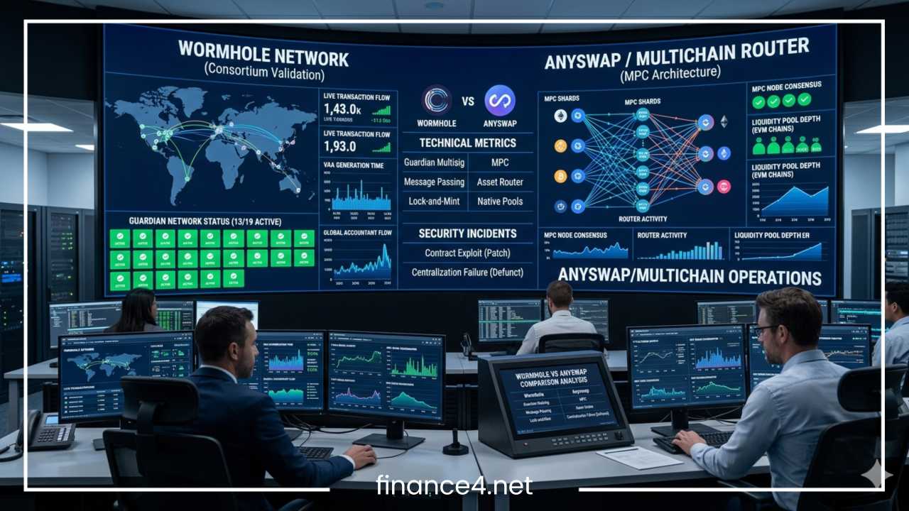 Comparing Bridging Solutions Wormhole vs. Anyswap