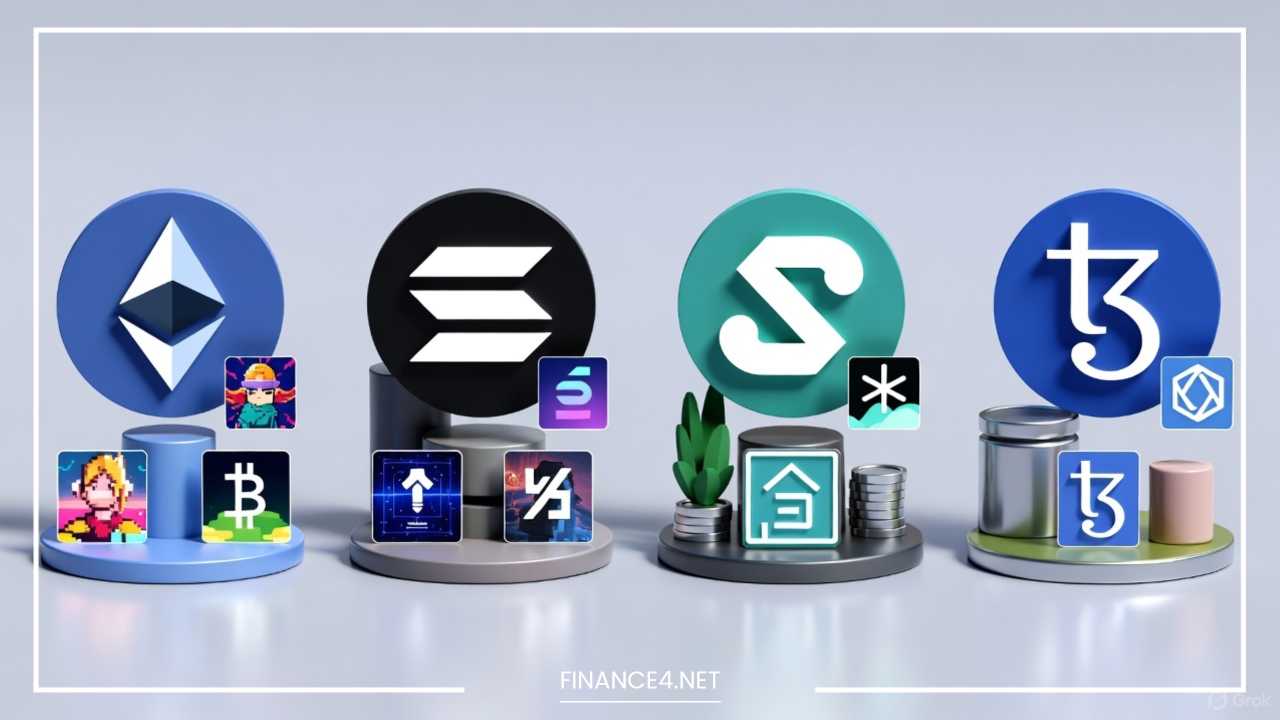 Comparing Popular NFT Blockchains