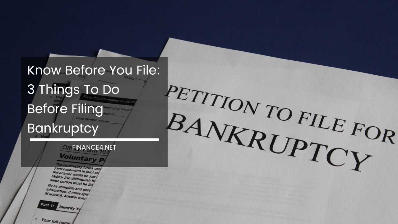 Filing Bankruptcy
