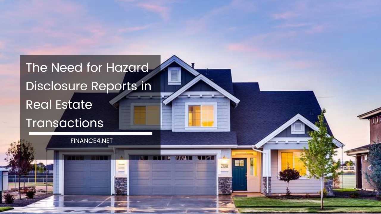 Hazard Disclosure Reports