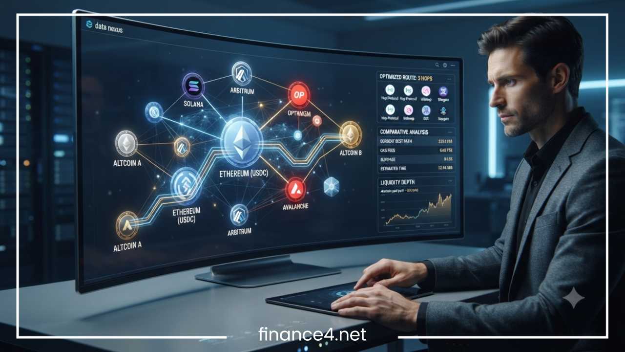 Multi-Hop Bridging Aggregator for Altcoins
